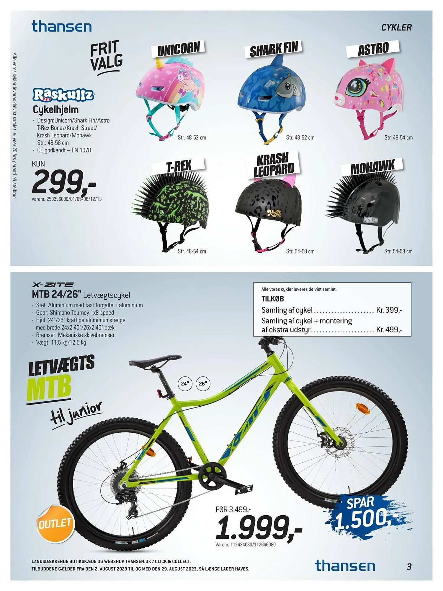 Thansen tilbudsavis Gyldig indtil 1. august - 29. august 2023 - tilbudsavis side 3