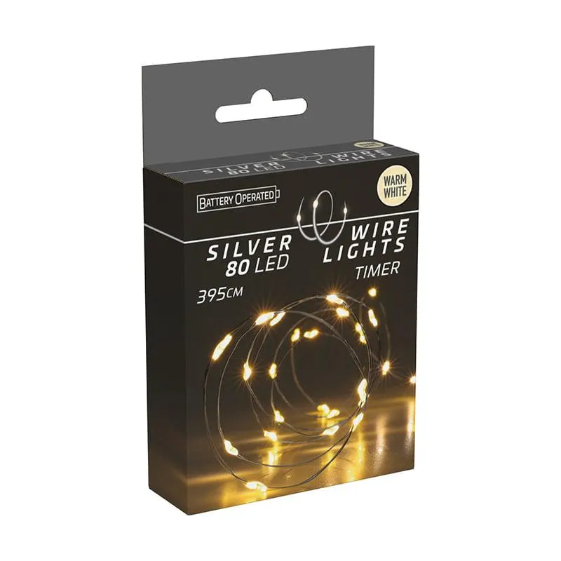 Silverwire lyskæde 80 LED