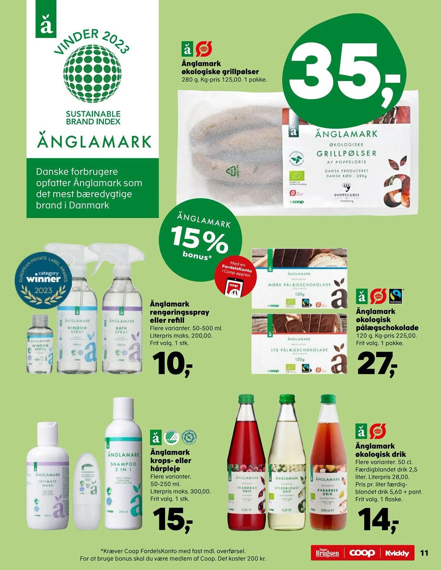 SuperBrugsen tilbudsavis Gyldig indtil 15. februar - 29. februar 2024 - tilbudsavis side 15