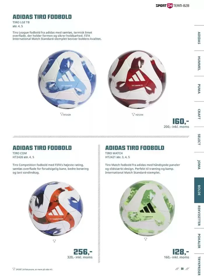 Sport 24 Team Gyldig indtil 24. januar - 31. december 2025 - tilbudsavis side 81