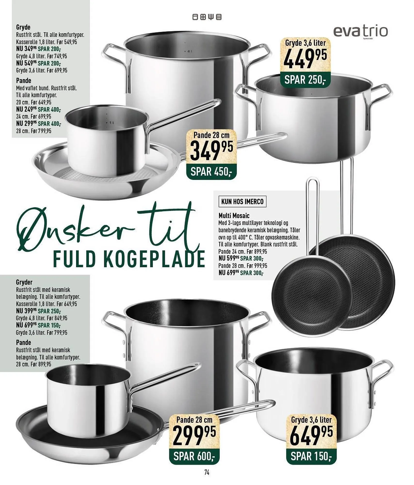 Imerco tilbudsavis Gyldig indtil 20. oktober - 23. december 2023 - tilbudsavis side 74