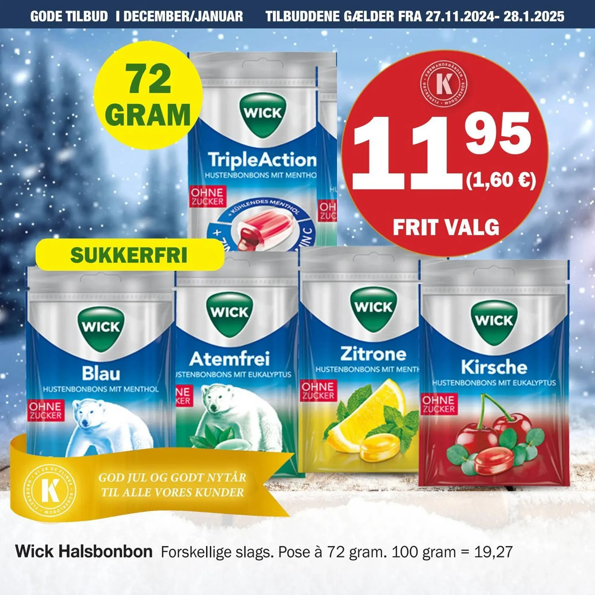 Købmandsgården tilbudsavis Gyldig indtil 26. november - 28. januar 2025 - tilbudsavis side 56