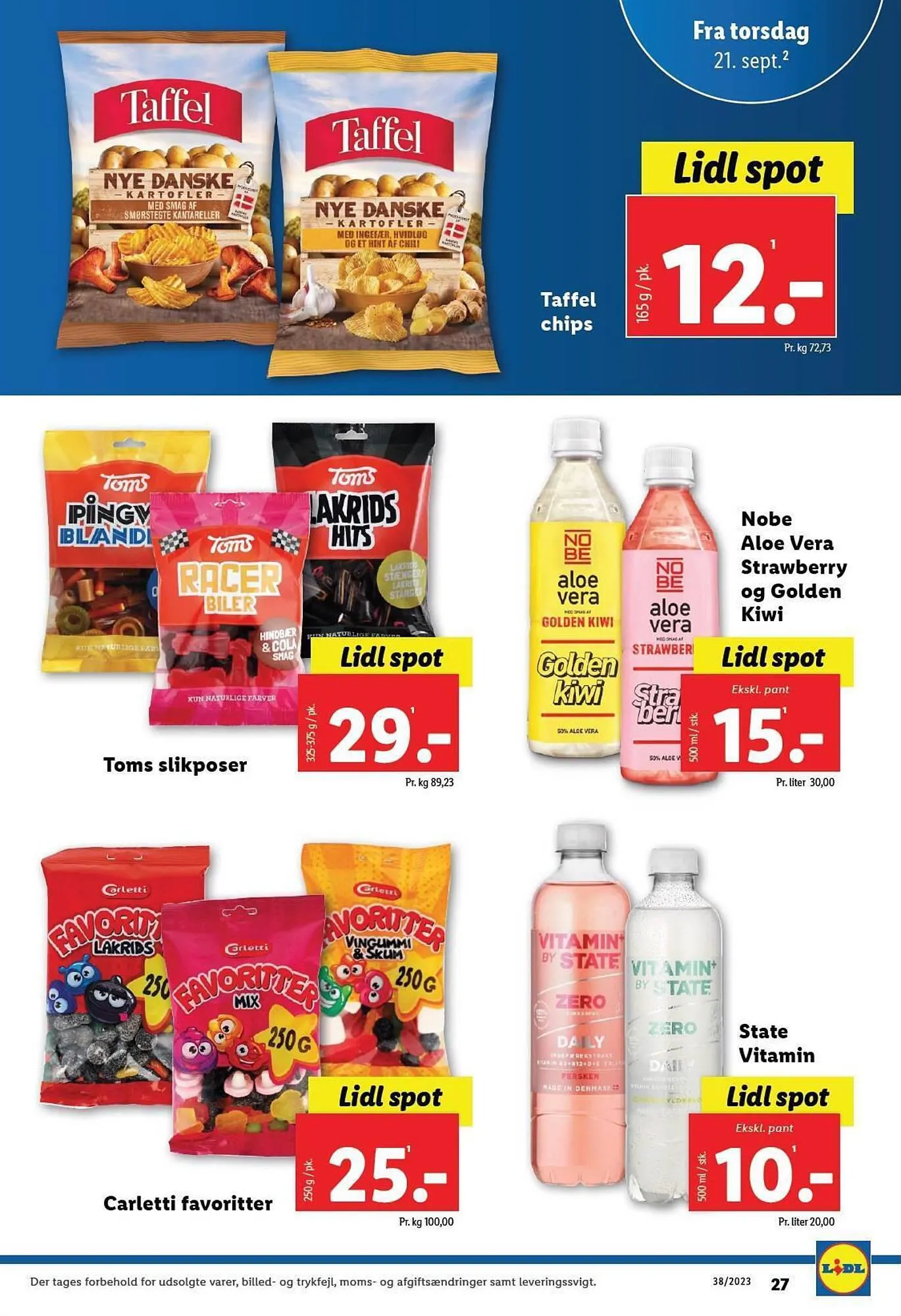 Lidl tilbudsavis Gyldig indtil 21. september - 23. september 2023 - tilbudsavis side 3
