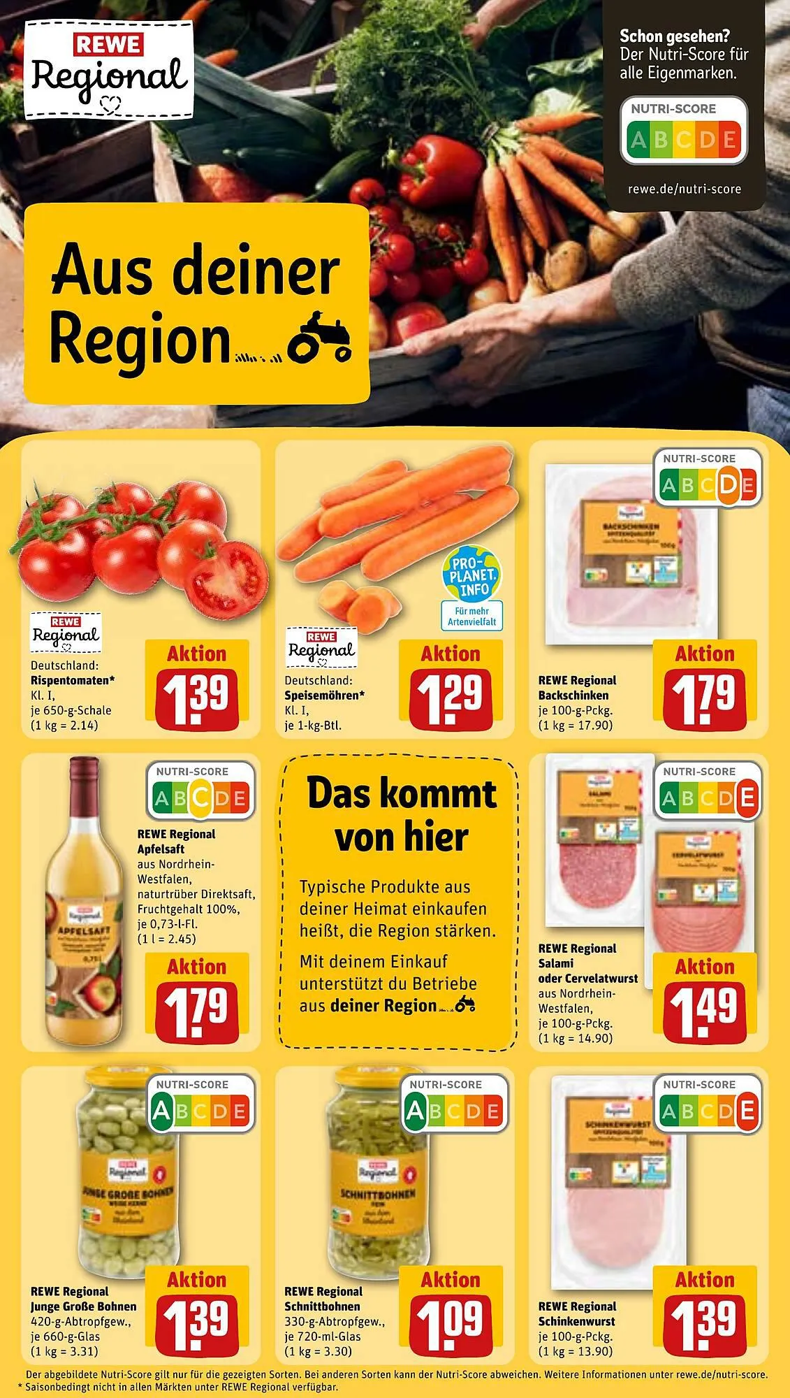 REWE tilbudsavis Gyldig indtil 14. august - 19. august 2023 - tilbudsavis side 13