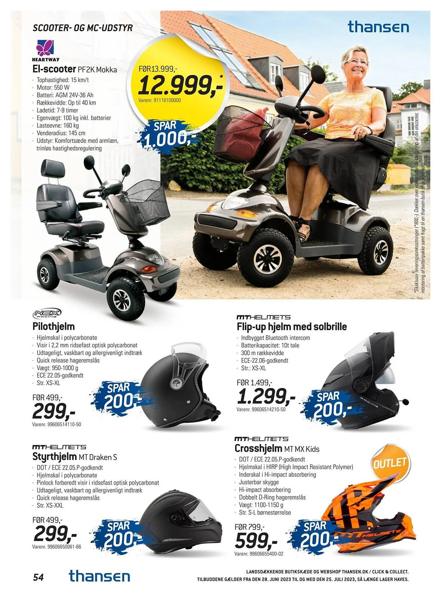 Thansen tilbudsavis Gyldig indtil 27. juni - 25. juli 2023 - tilbudsavis side 54