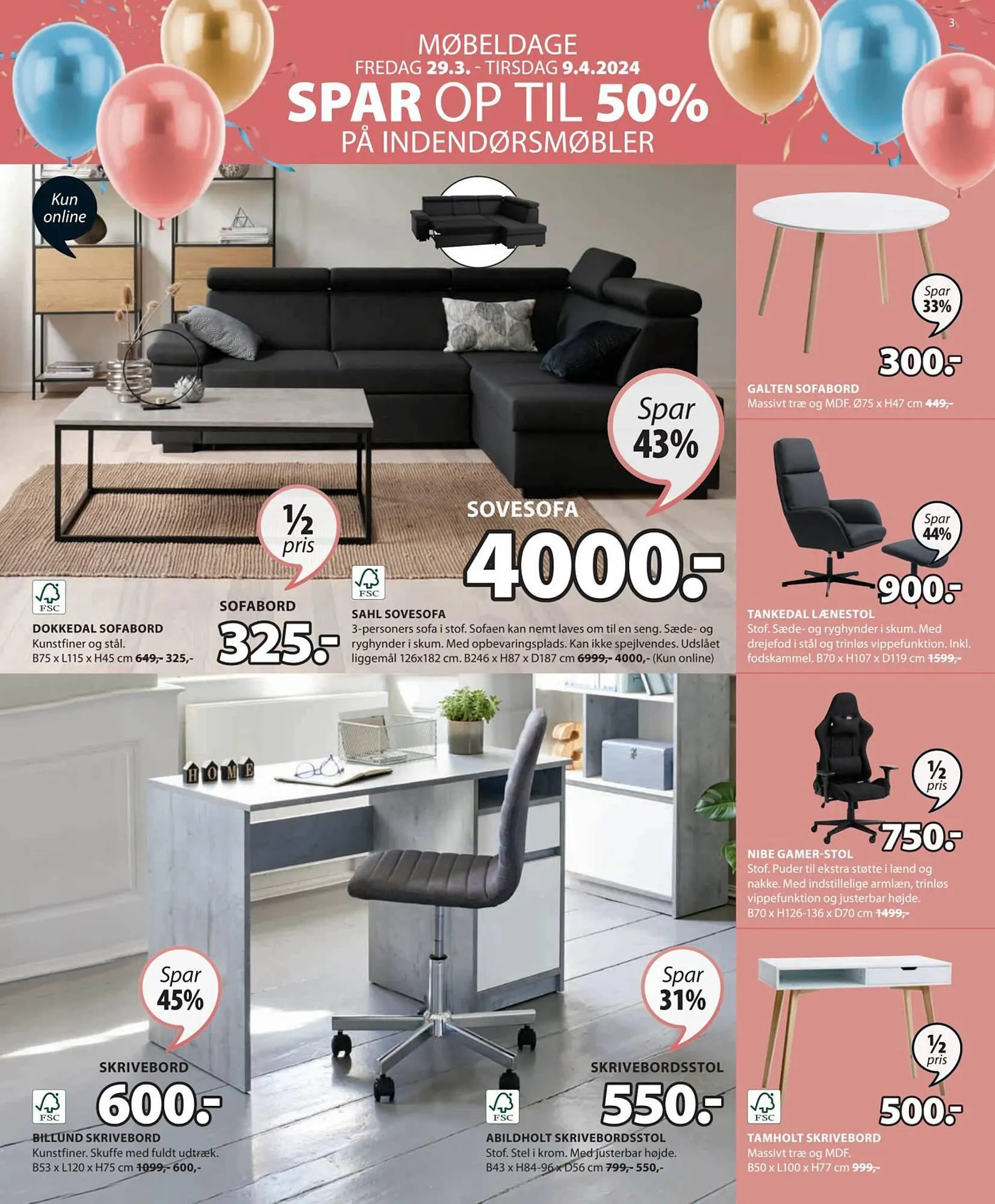 JYSK tilbudsavis Gyldig indtil 28. marts - 4. april 2024 - tilbudsavis side 3