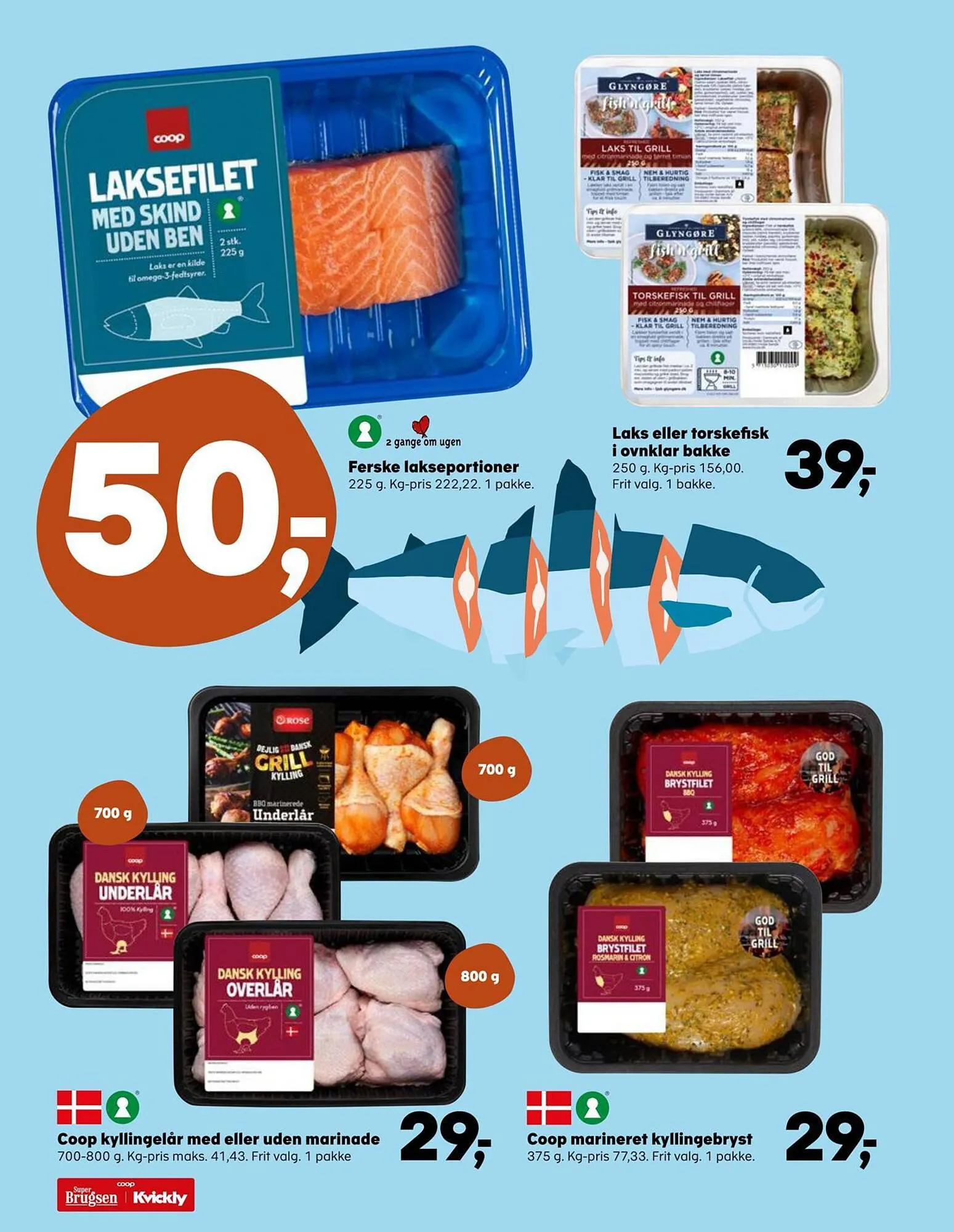 SuperBrugsen tilbudsavis Gyldig indtil 13. juli - 20. juli 2023 - tilbudsavis side 16