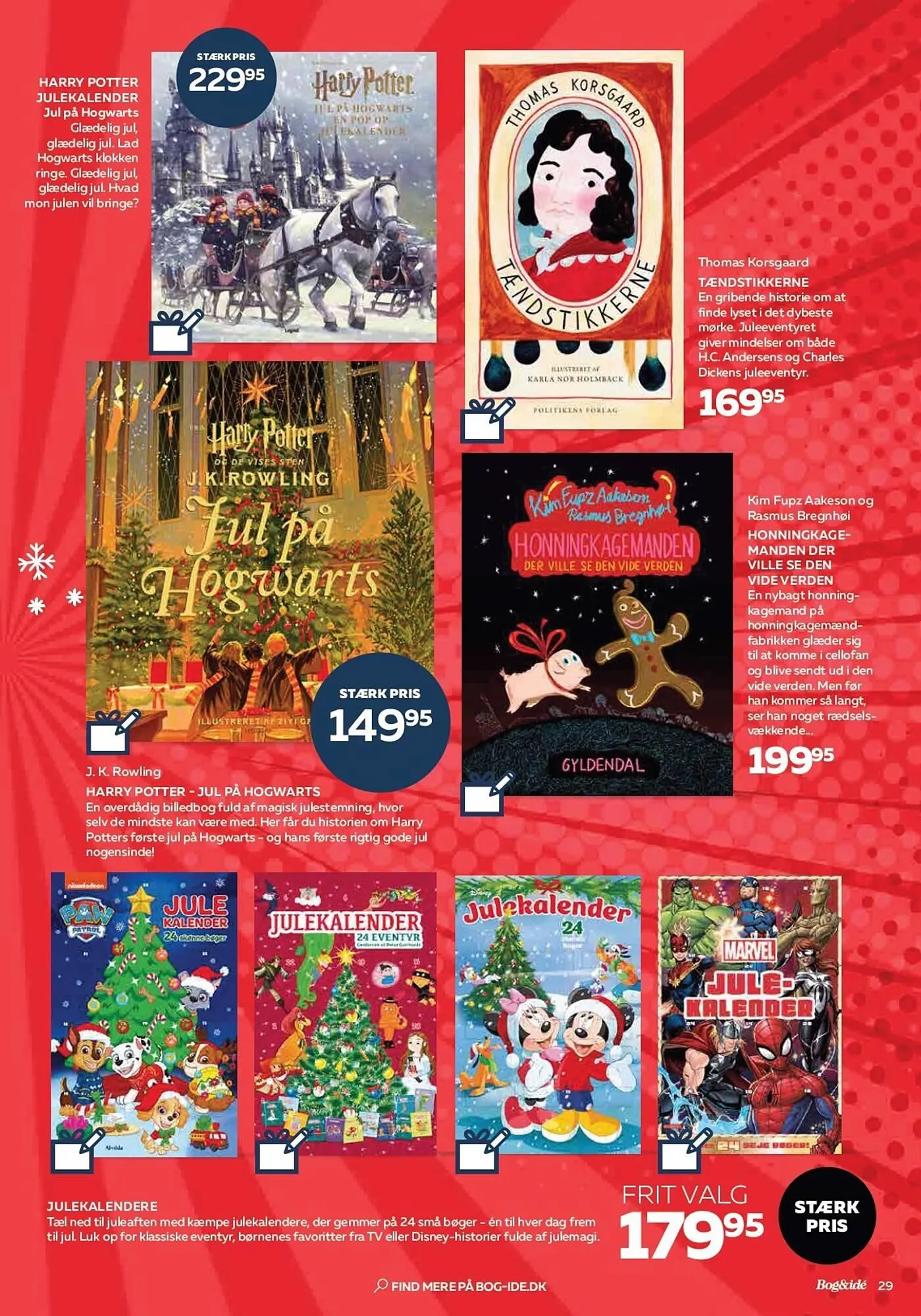 Bog & idé tilbudsavis Gyldig indtil 21. oktober - 23. december 2024 - tilbudsavis side 29