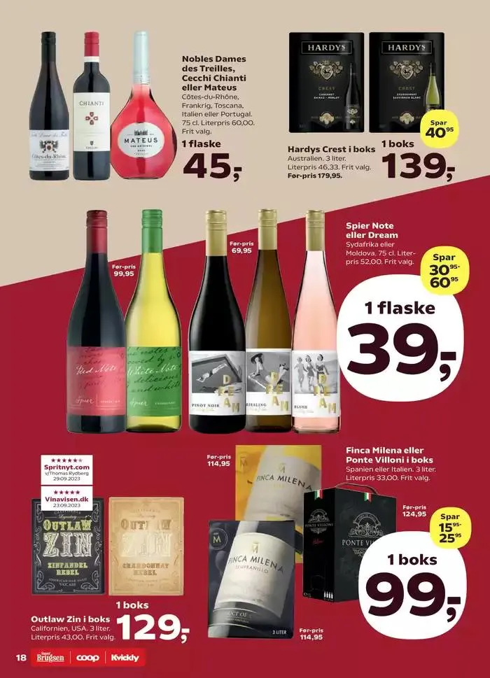 SuperBrugsen brochurer Gyldig indtil 30. januar - 6. februar 2025 - tilbudsavis side 18