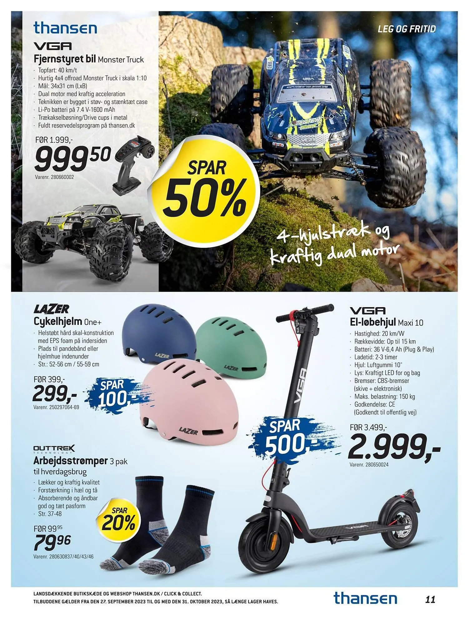 Thansen tilbudsavis Gyldig indtil 26. september - 31. oktober 2023 - tilbudsavis side 11