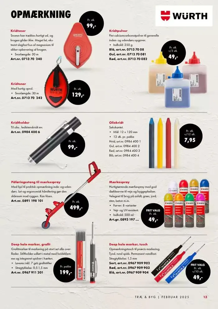 TRÆ & BYG Gyldig indtil 4. februar - 28. februar 2025 - tilbudsavis side 13