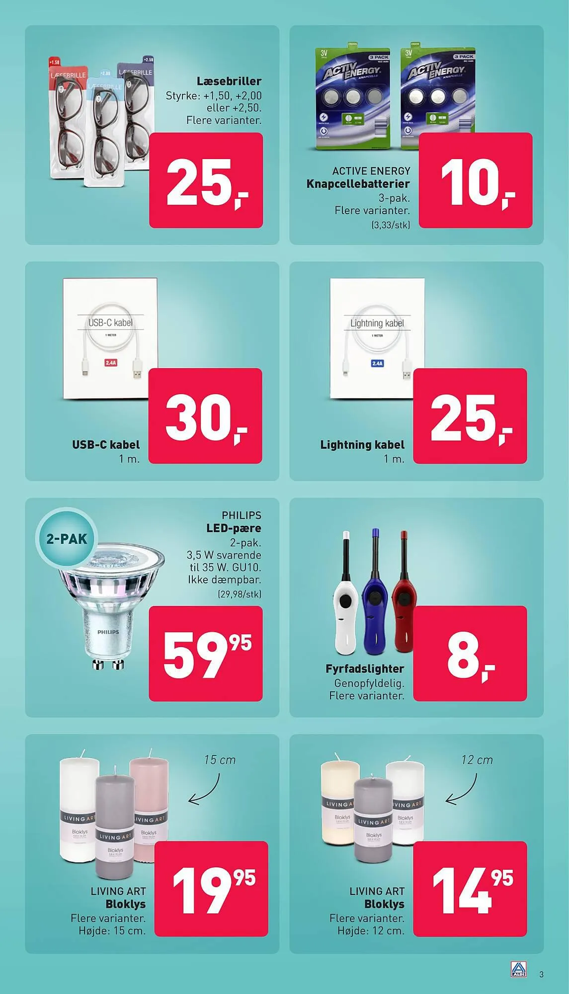 ALDI tilbudsavis Gyldig indtil 18. august - 24. august 2023 - tilbudsavis side 3