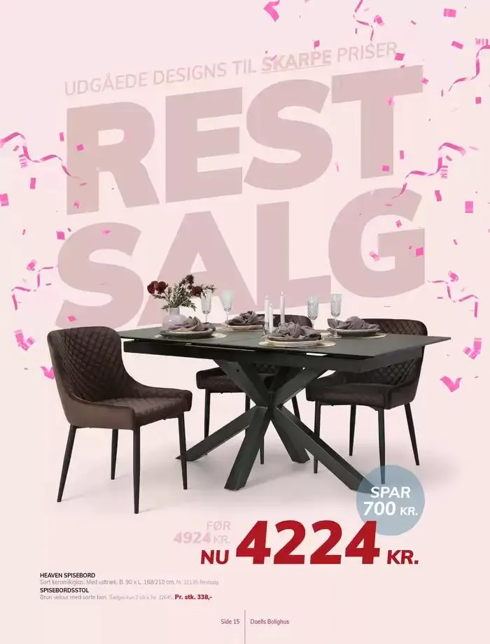 Daells Bolighus Vi fejrer hverdagen Gyldig indtil 30. januar - 13. februar 2025 - tilbudsavis side 15