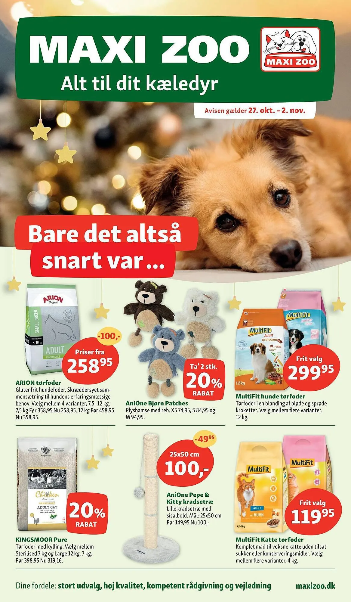 Maxi Zoo tilbudsavis - 1