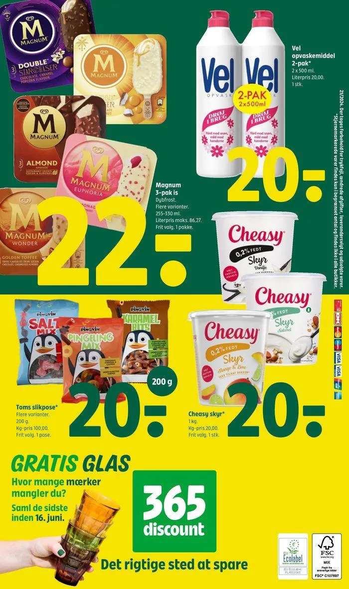 Det rigtige sted at spare! Gyldig indtil 23. maj - 29. maj 2024 - tilbudsavis side 28