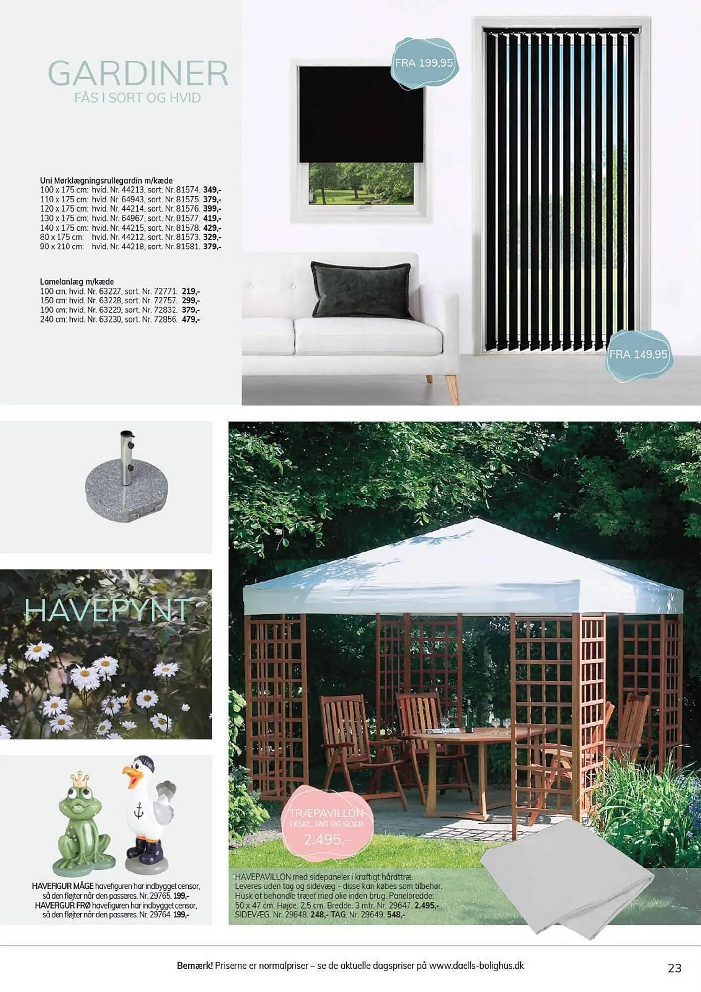 Daells Bolighus tilbudsavis Gyldig indtil 1. april - 1. august 2023 - tilbudsavis side 23