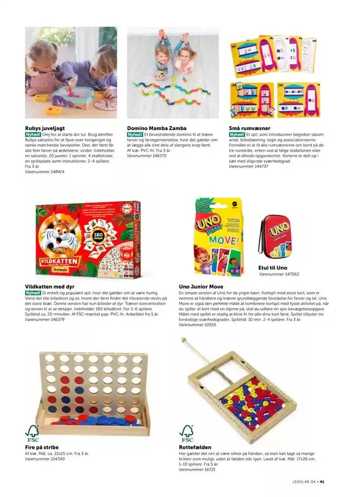 Lekolar Nyheder og favoritter dagtilbud Gyldig indtil 25. januar - 8. februar 2025 - tilbudsavis side 41