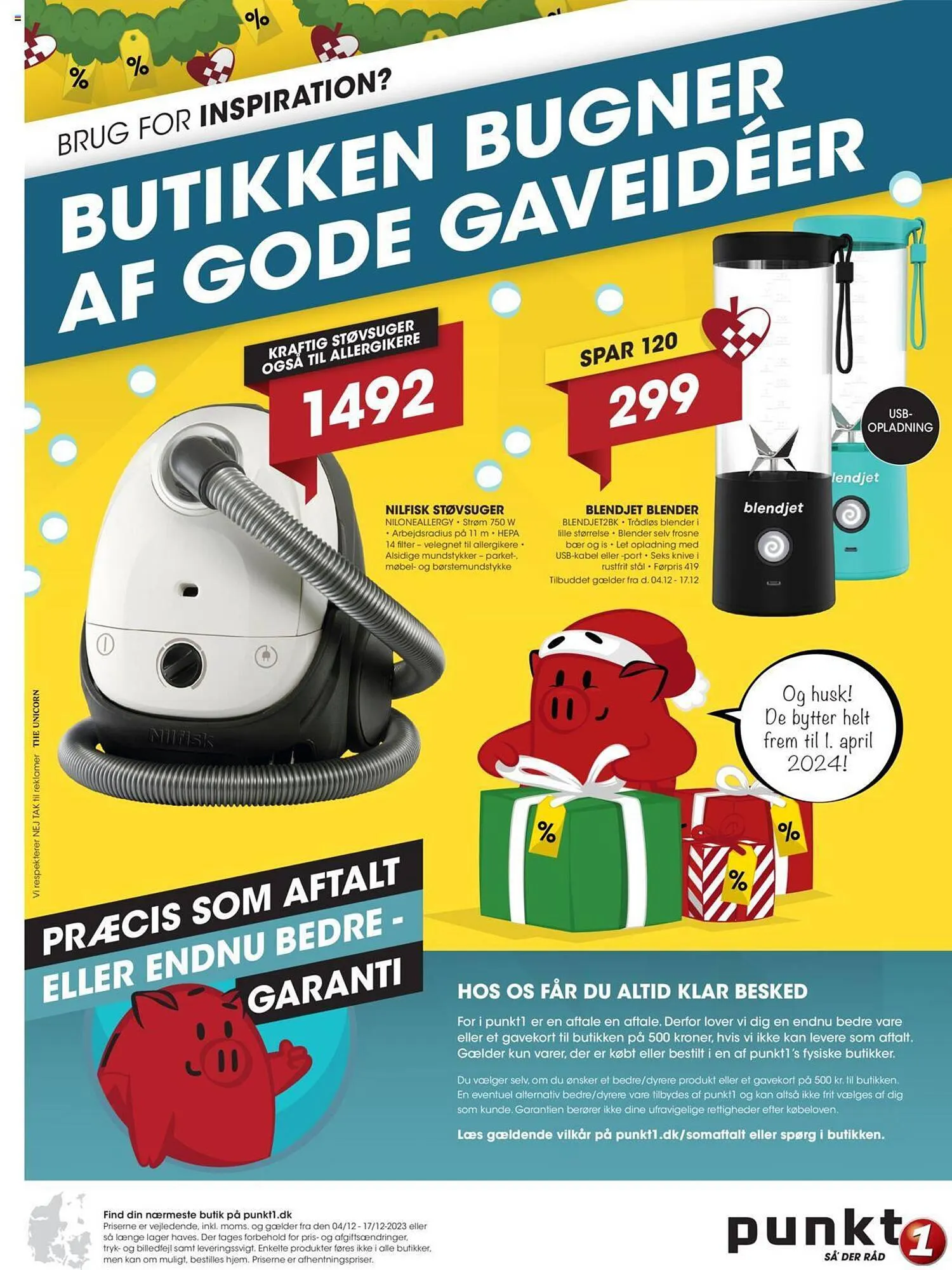Punkt1 tilbudsavis Gyldig indtil 4. december - 17. december 2023 - tilbudsavis side 16