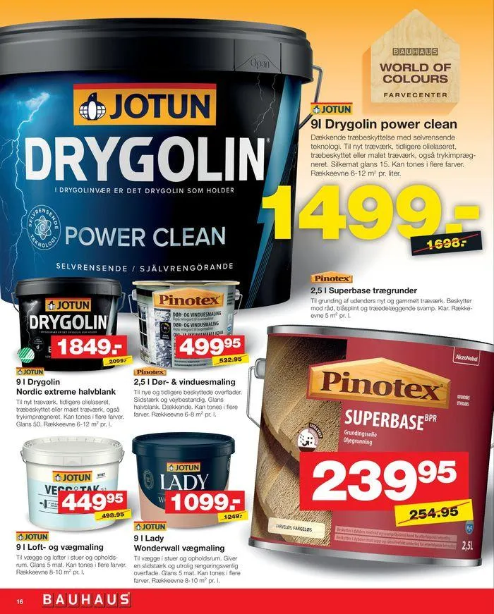 Bauhaus Tilbudsavis Gyldig indtil 31. maj - 14. juni 2024 - tilbudsavis side 16
