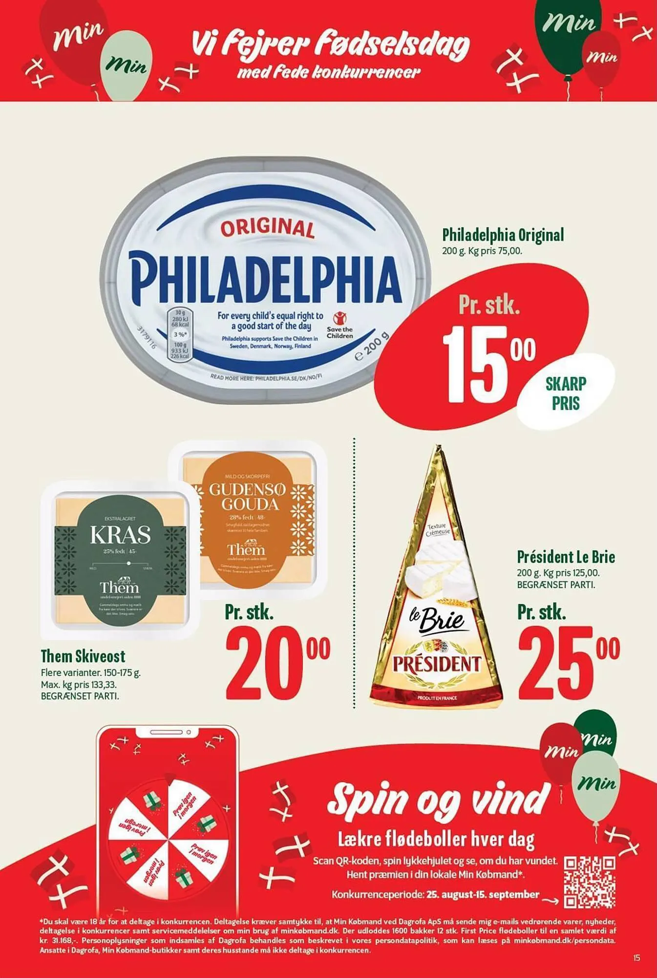 Min Købmand tilbudsavis Gyldig indtil 26. august - 1. september 2023 - tilbudsavis side 15