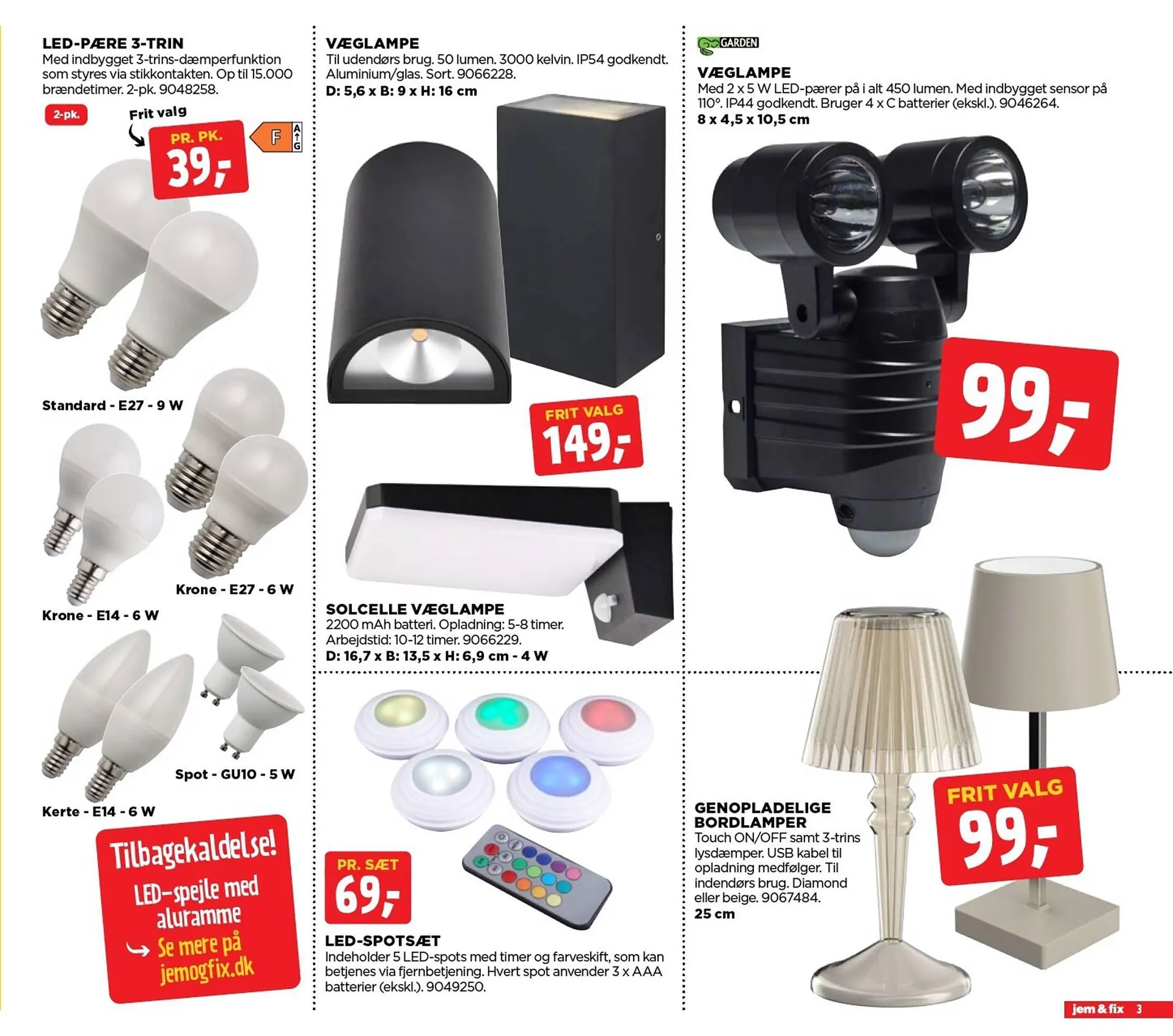 jem & fix tilbudsavis Gyldig indtil 6. oktober - 12. oktober 2024 - tilbudsavis side 3