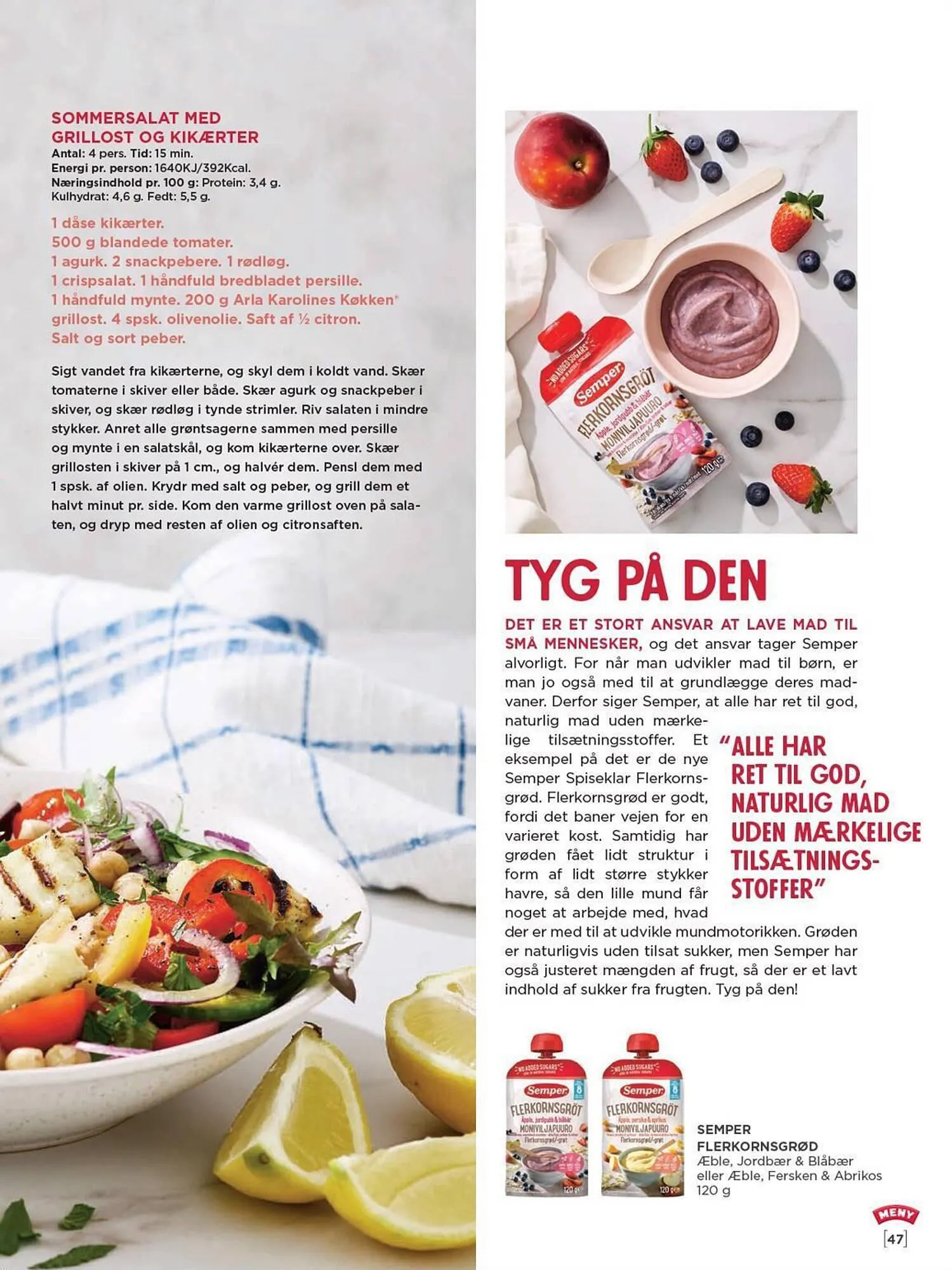 MENY tilbudsavis Gyldig indtil 25. maj - 27. juli 2023 - tilbudsavis side 47