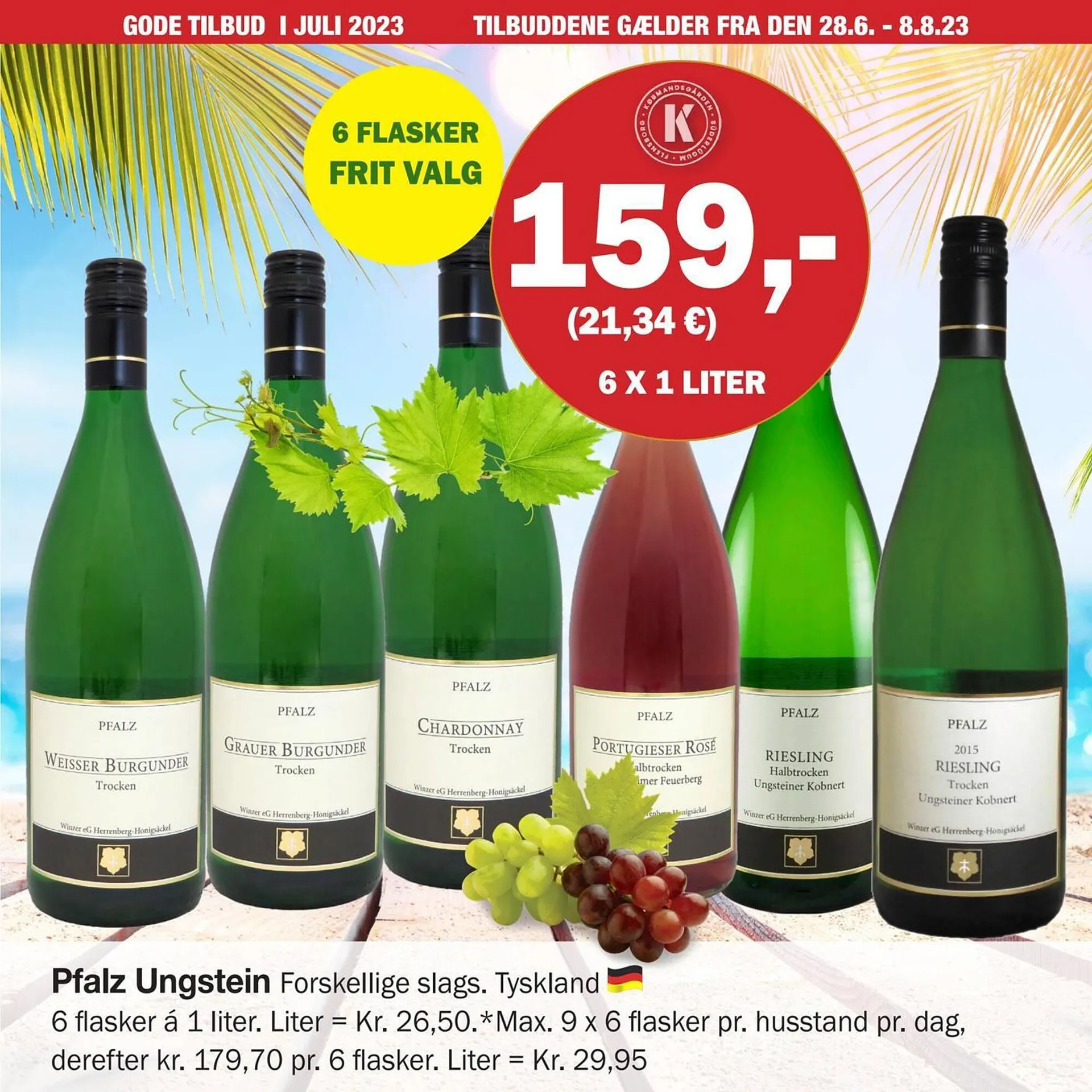 Købmandsgården tilbudsavis Gyldig indtil 27. juni - 8. august 2023 - tilbudsavis side 30