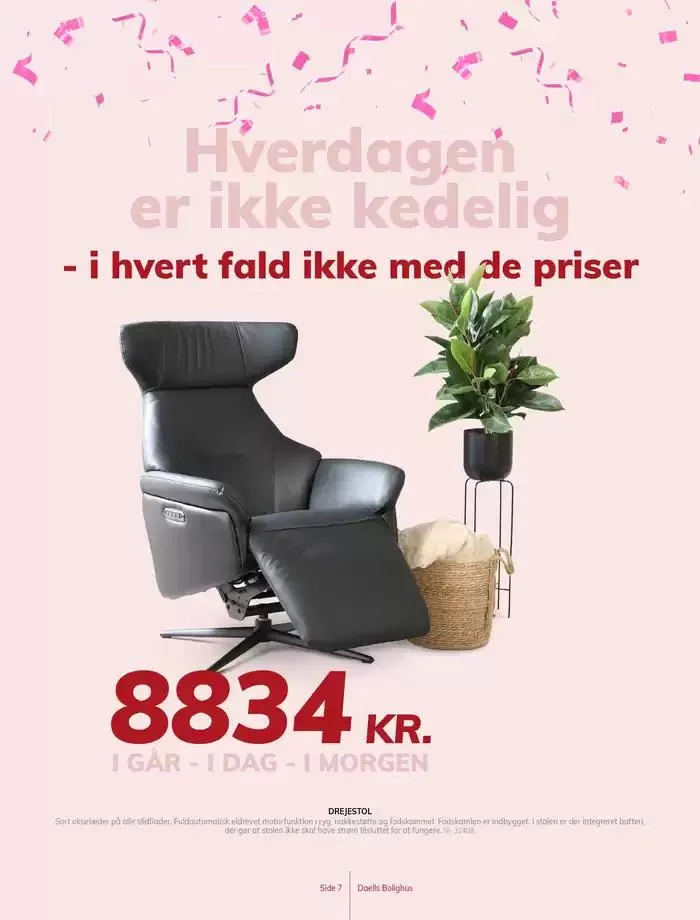 Daells Bolighus Vi fejrer hverdagen Gyldig indtil 30. januar - 13. februar 2025 - tilbudsavis side 7
