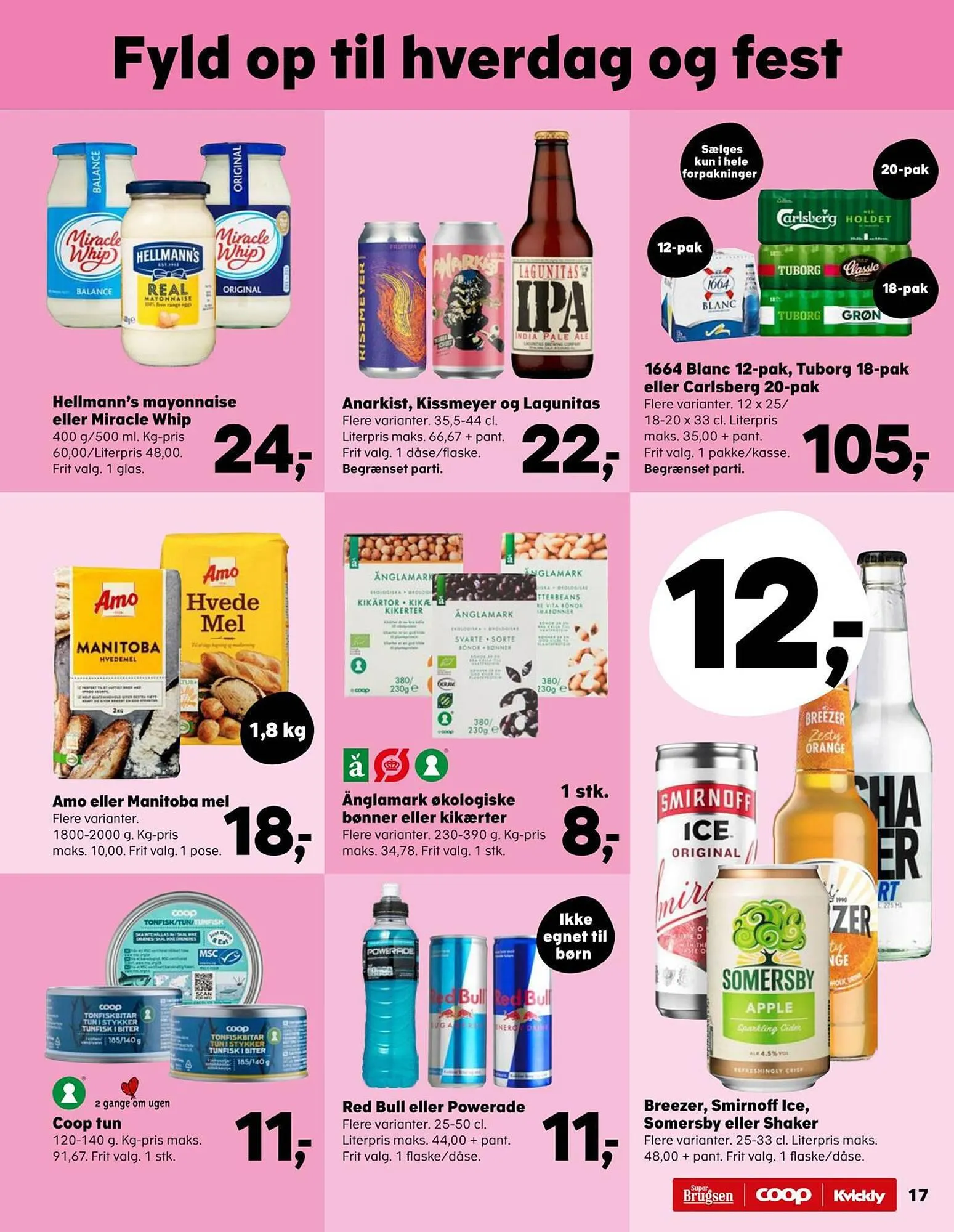 SuperBrugsen tilbudsavis Gyldig indtil 14. september - 28. september 2023 - tilbudsavis side 18