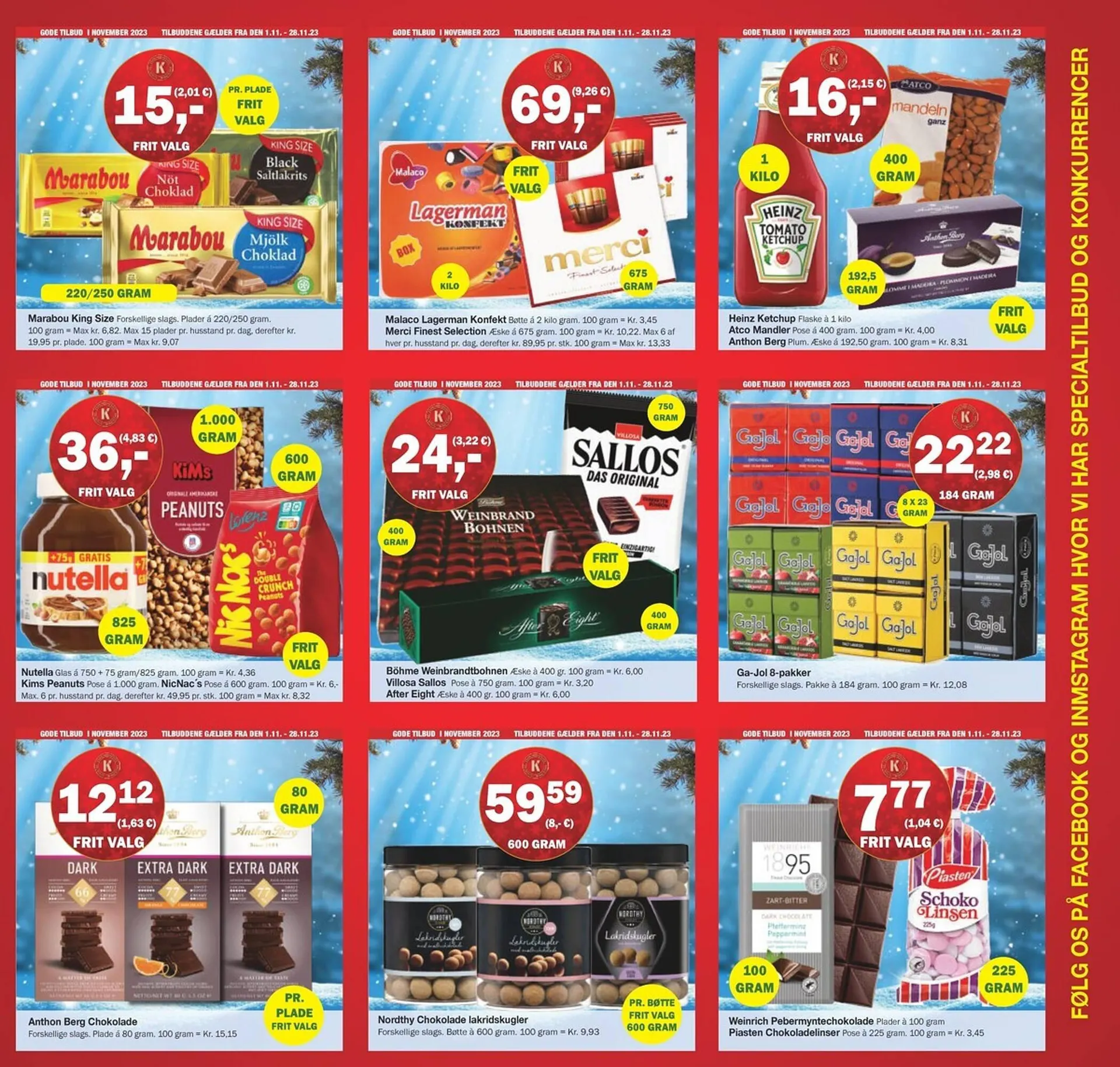 Købmandsgården tilbudsavis Gyldig indtil 1. november - 28. november 2023 - tilbudsavis side 7