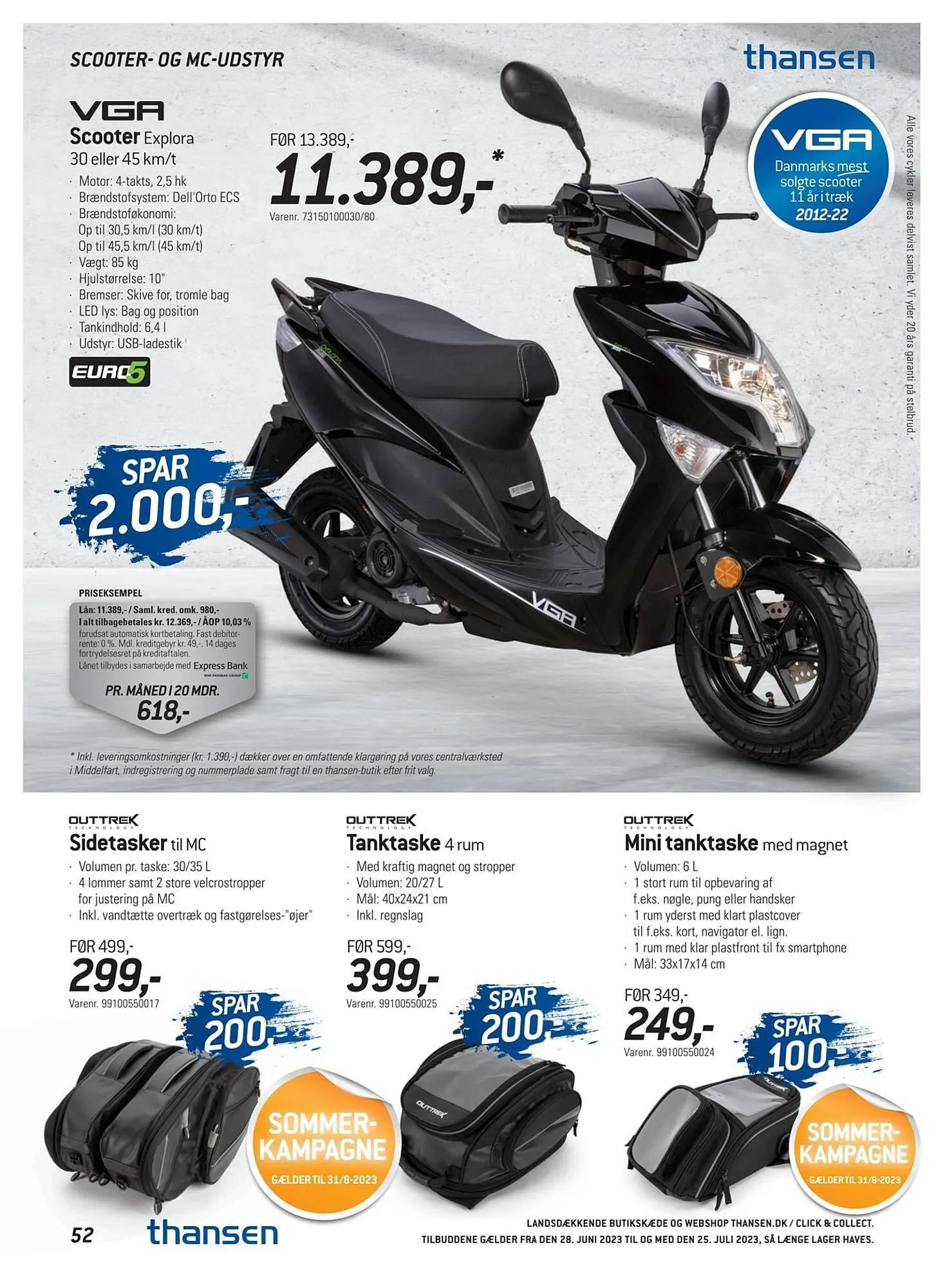 Thansen tilbudsavis Gyldig indtil 27. juni - 25. juli 2023 - tilbudsavis side 52