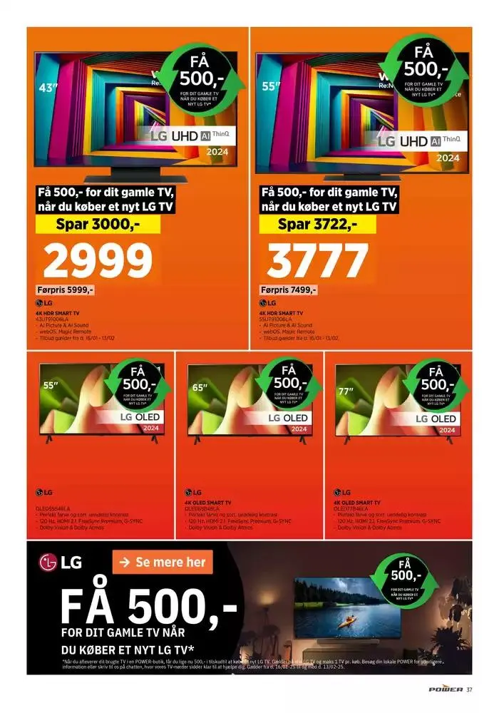 Angebote Power Gyldig indtil 11. februar - 25. februar 2025 - tilbudsavis side 37