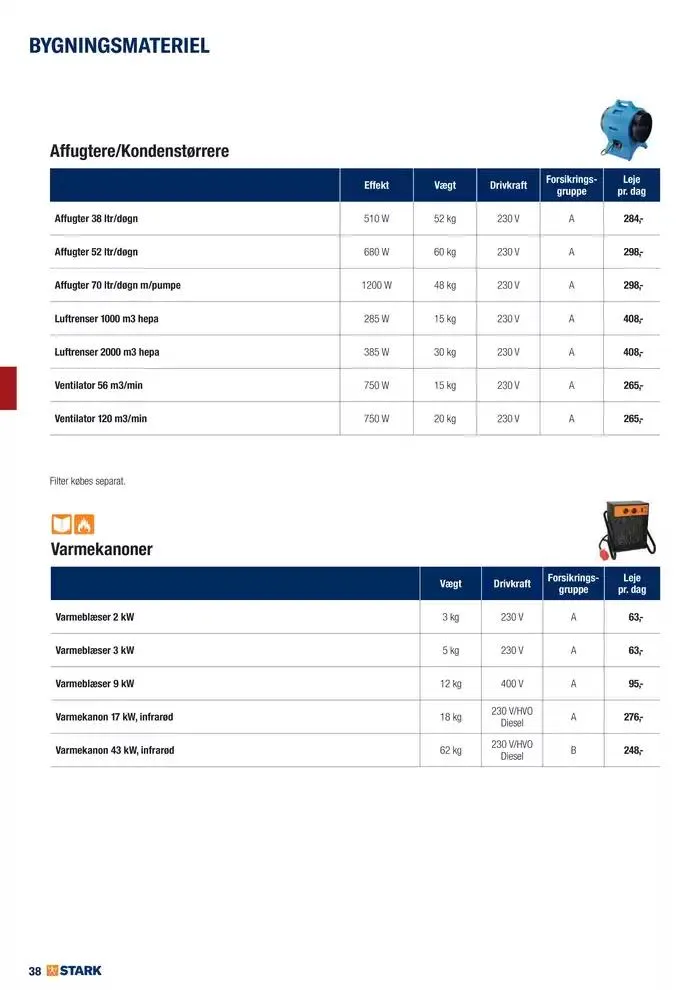 Udlejning - Kom og lej med os Gyldig indtil 27. november - 11. december 2024 - tilbudsavis side 38