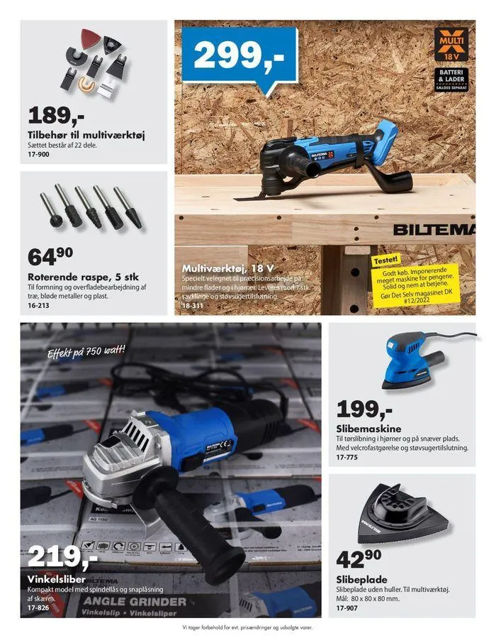 Kvalitetsværktøj og udstyr Gyldig indtil 27. august - 10. september 2024 - tilbudsavis side 22