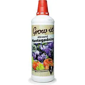 Grow it allround plantegødning 1 liter
