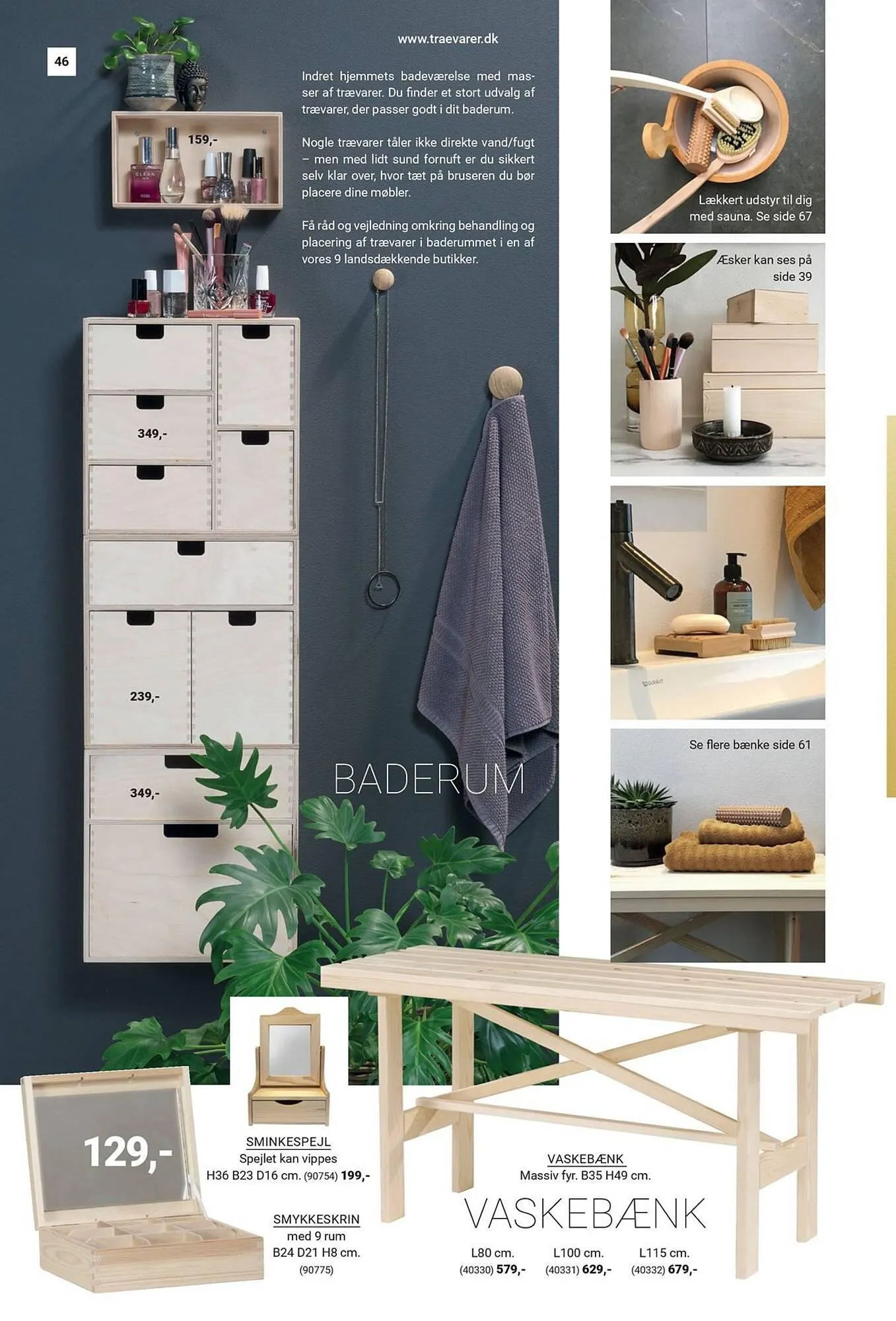 Trævarefabrikernes Udsalg tilbudsavis Gyldig indtil 18. januar - 31. december 2024 - tilbudsavis side 46