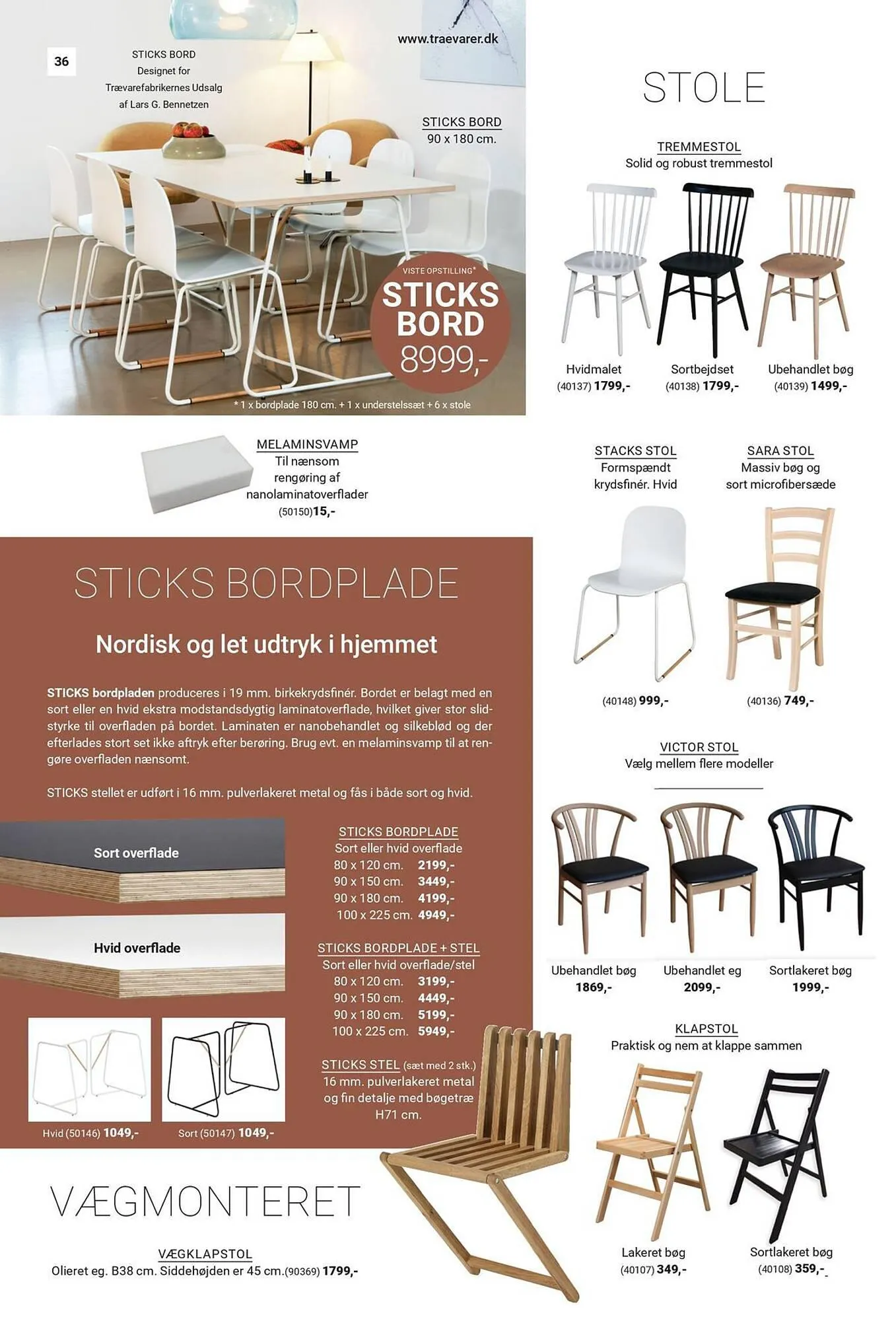 Trævarefabrikernes Udsalg tilbudsavis Gyldig indtil 18. januar - 31. december 2024 - tilbudsavis side 36