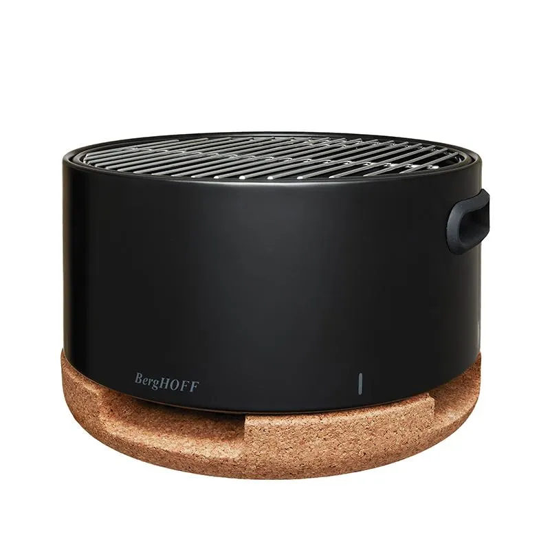 Berghoff transportabel bordgrill 35 cm sort