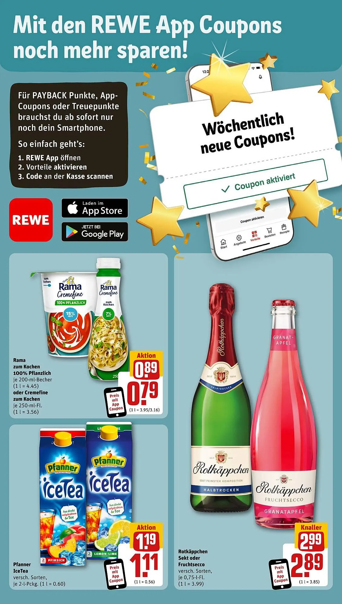 REWE tilbudsavis Gyldig indtil 24. juli - 29. juli 2023 - tilbudsavis side 3