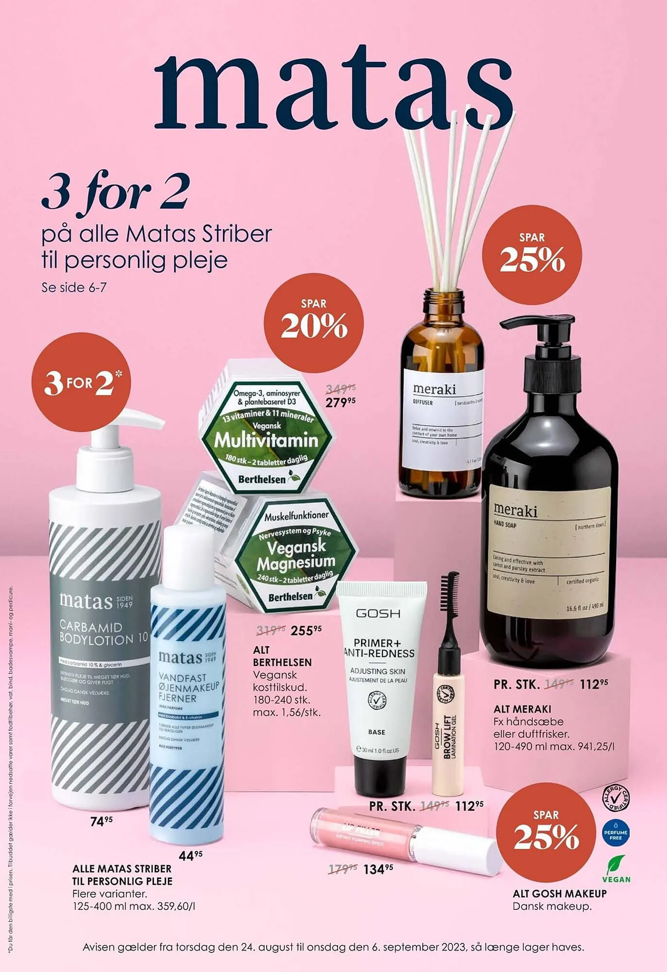 Matas tilbudsavis Gyldig indtil 24. august - 6. september 2023 - tilbudsavis side 1