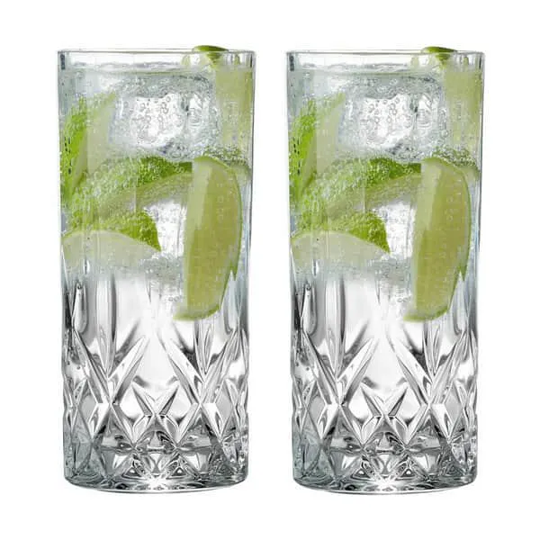 Lyngby Glas Lounge Highball Glas - 2 stk.