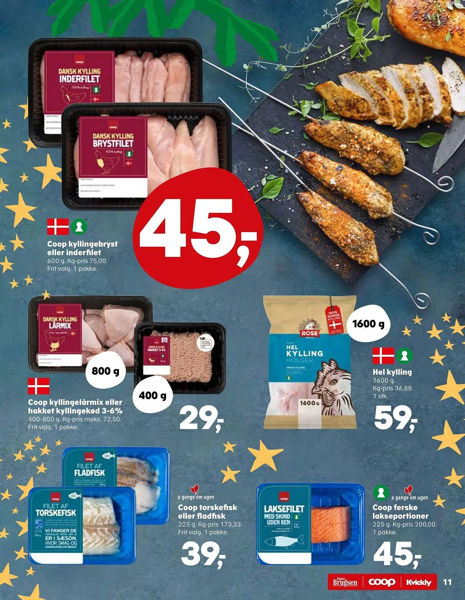 SuperBrugsen tilbudsavis Gyldig indtil 23. november - 30. november 2023 - tilbudsavis side 13