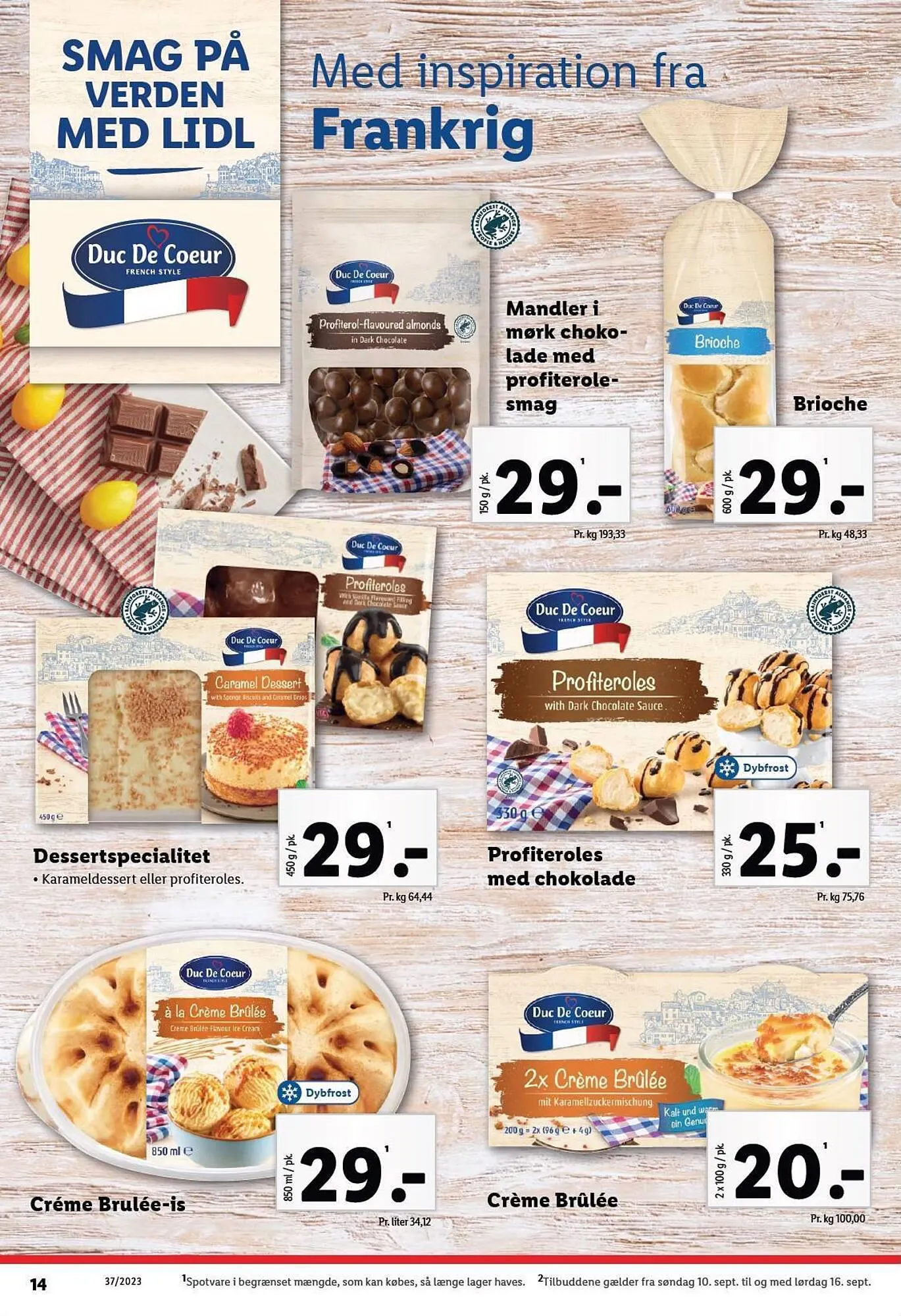 Lidl tilbudsavis Gyldig indtil 10. september - 16. september 2023 - tilbudsavis side 14