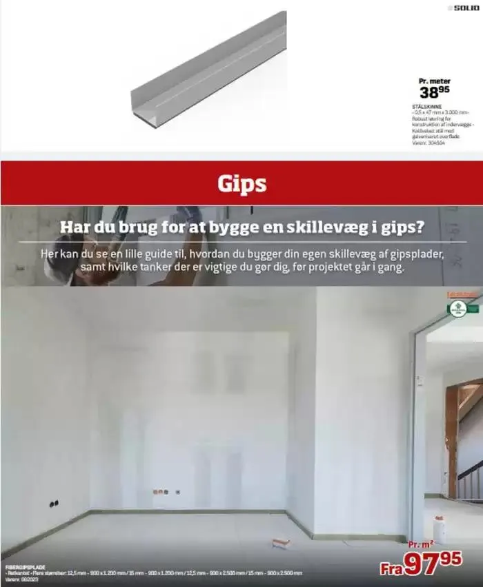 Katalog Lofter , Gips , Gulve , Isolering 2025 Gyldig indtil 24. februar - 31. december 2025 - tilbudsavis side 18