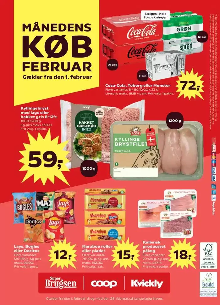 SuperBrugsen brochurer Gyldig indtil 30. januar - 6. februar 2025 - tilbudsavis side 44