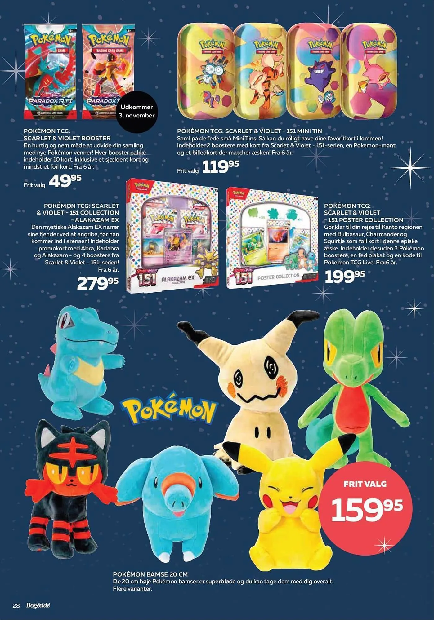 Bog & idé tilbudsavis Gyldig indtil 6. november - 23. december 2023 - tilbudsavis side 28