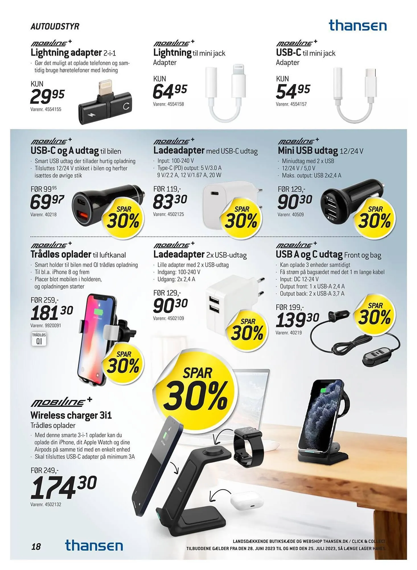 Thansen tilbudsavis Gyldig indtil 27. juni - 25. juli 2023 - tilbudsavis side 18