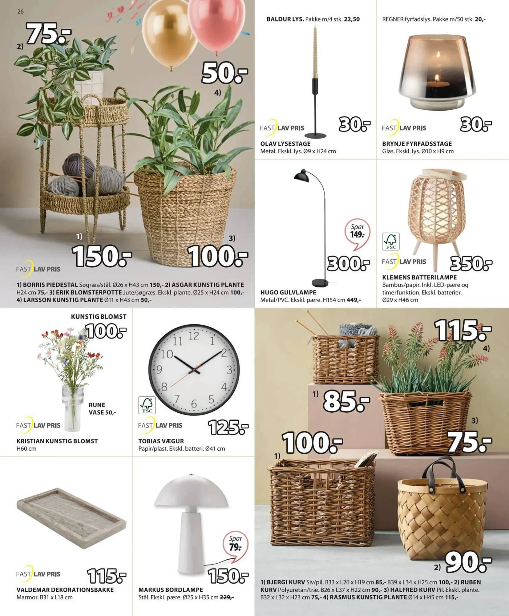 JYSK tilbudsavis Gyldig indtil 28. marts - 4. april 2024 - tilbudsavis side 26