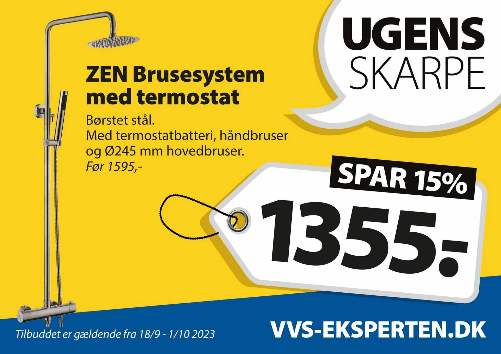 VVS Eksperten tilbudsavis Gyldig indtil 18. september - 1. oktober 2023 - tilbudsavis side 4