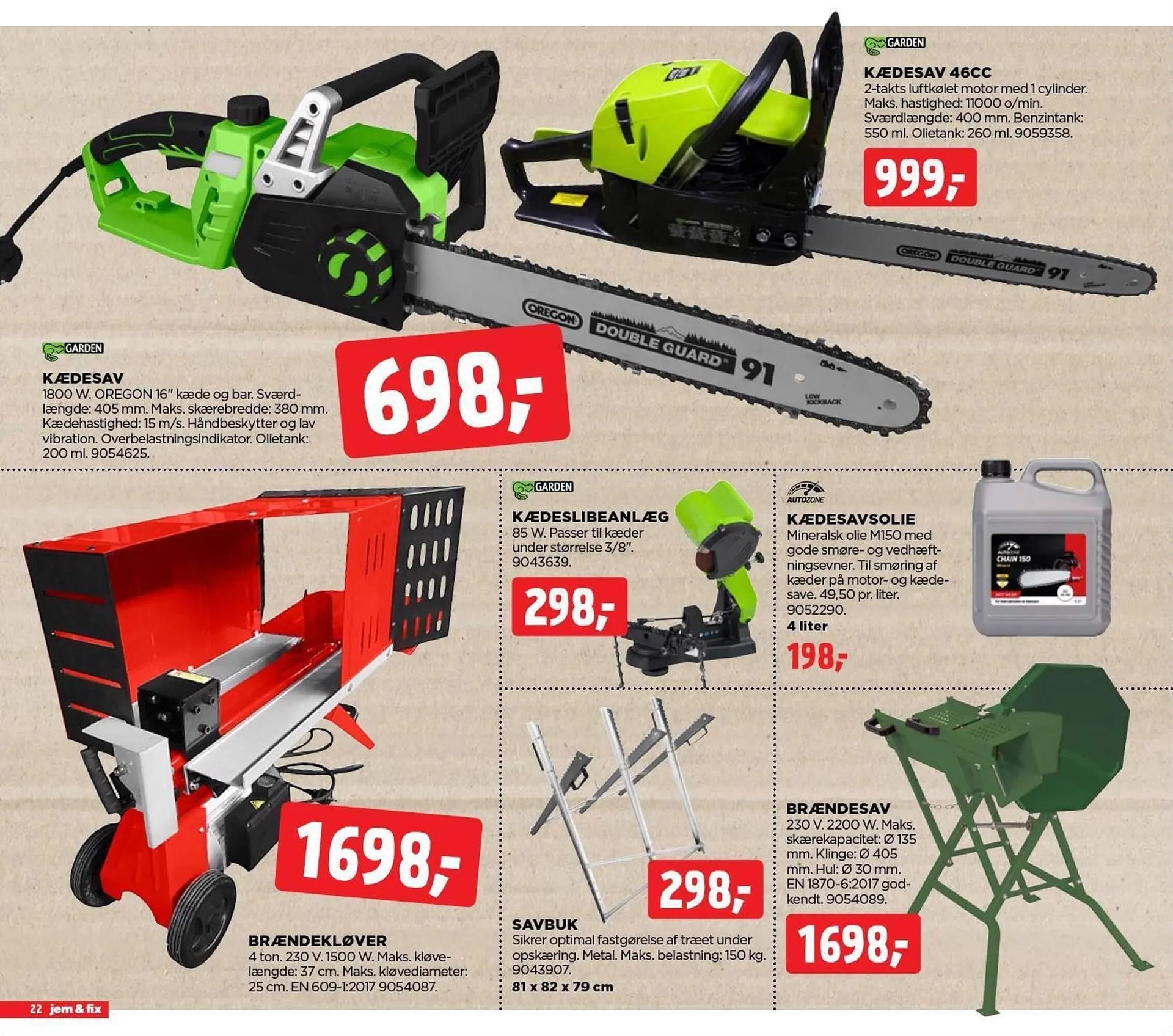jem & fix tilbudsavis Gyldig indtil 3. september - 9. september 2023 - tilbudsavis side 22